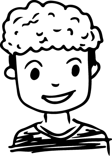 Man face cartoon icon