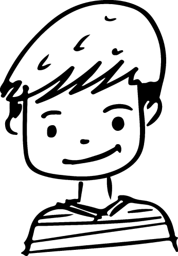 Man face cartoon icon