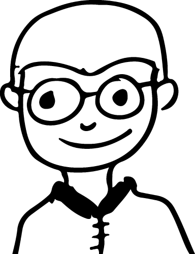 Man face cartoon icon