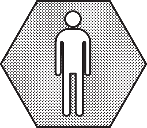 Man icon people sign symbol design