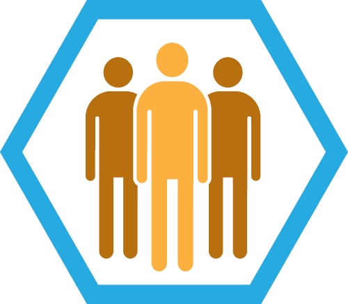 Man icon people sign symbol design