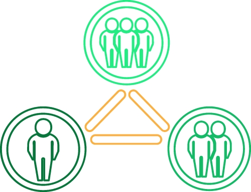 Man icon people sign symbol design