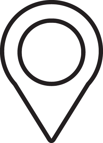 Map pointer pin icon sign design