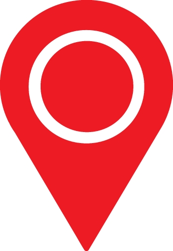 Map pointer pin icon sign design