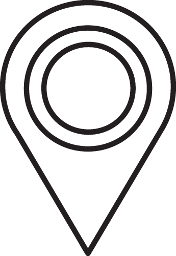 Map pointer pin icon sign design