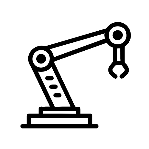 Mechanical arm icon