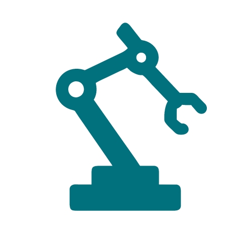 Mechanical arm icon