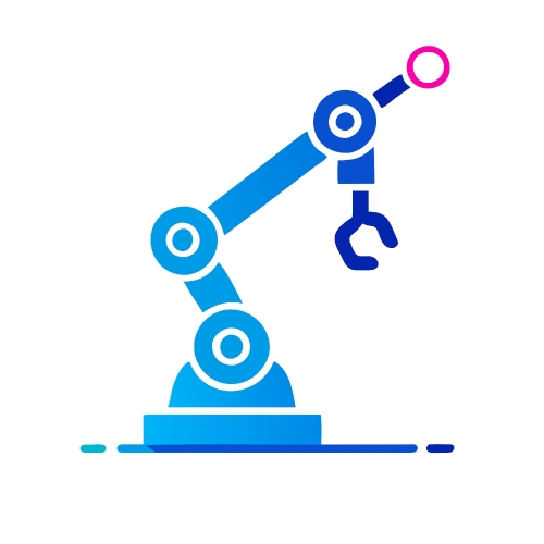 Mechanical arm icon