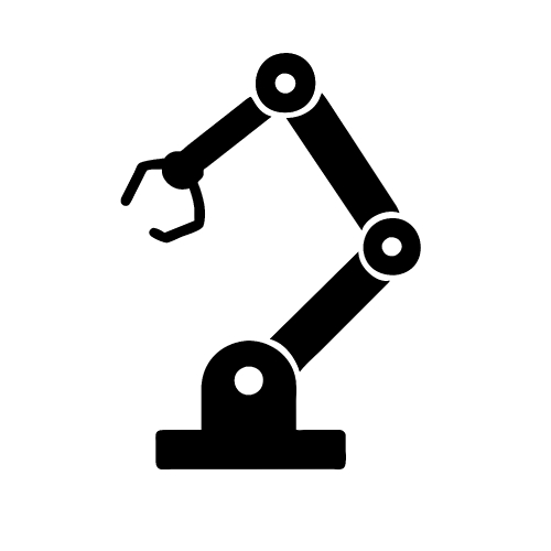 Mechanical arm icon