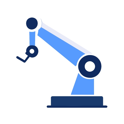 Mechanical arm icon