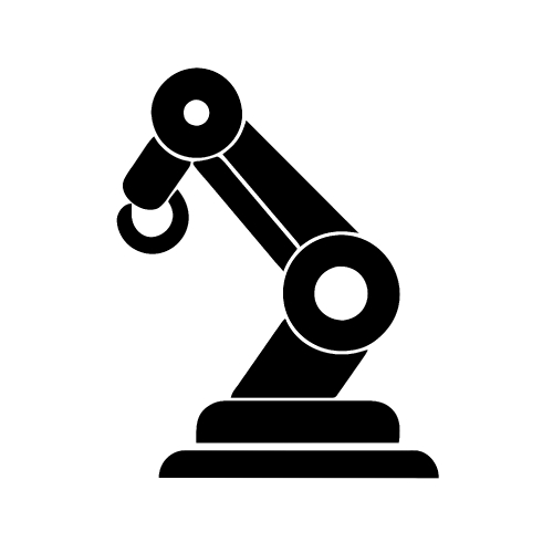 Mechanical arm icon