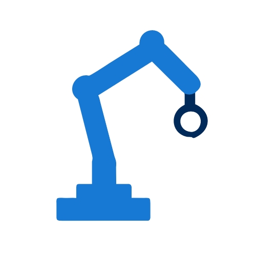 Mechanical arm icon