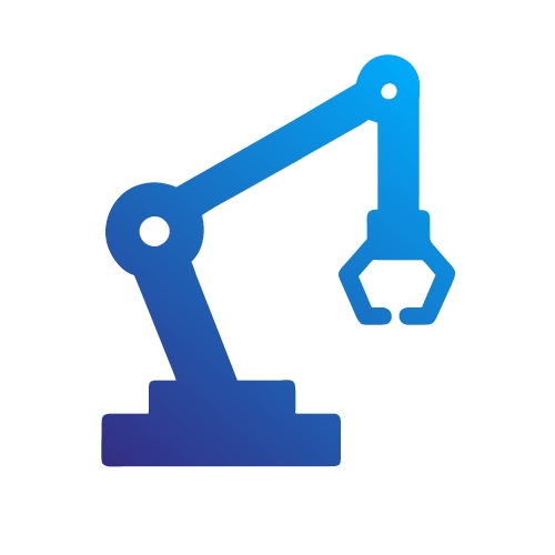 Mechanical arm icon