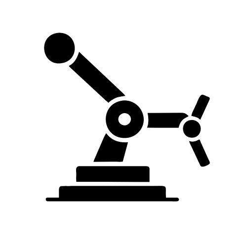 Mechanical arm icon