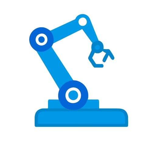 Mechanical arm icon