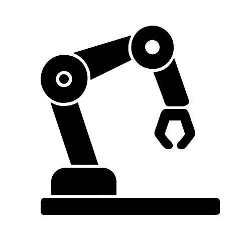 Mechanical arm icon