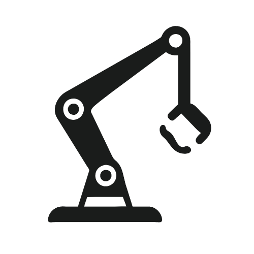 Mechanical arm icon