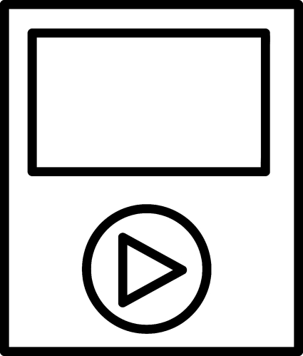 media play icon sign