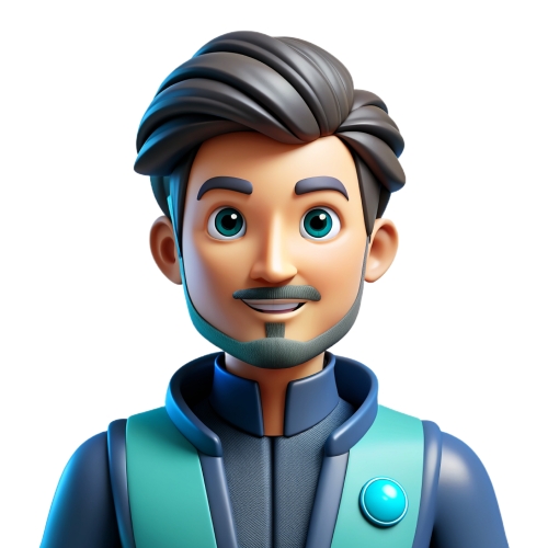 Men in futuristic fashion avatar people icon character cartoon