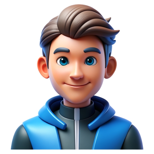 Men in futuristic fashion avatar people icon character cartoon