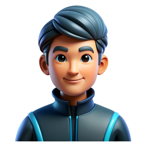 Men in futuristic fashion avatar people icon character cartoon