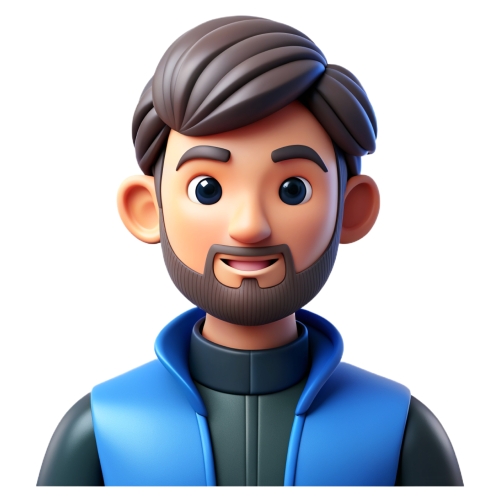 Men in futuristic fashion avatar people icon character cartoon