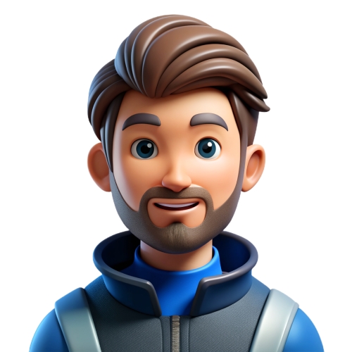 Men in futuristic fashion avatar people icon character cartoon