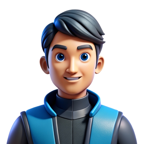 Men in futuristic fashion avatar people icon character cartoon