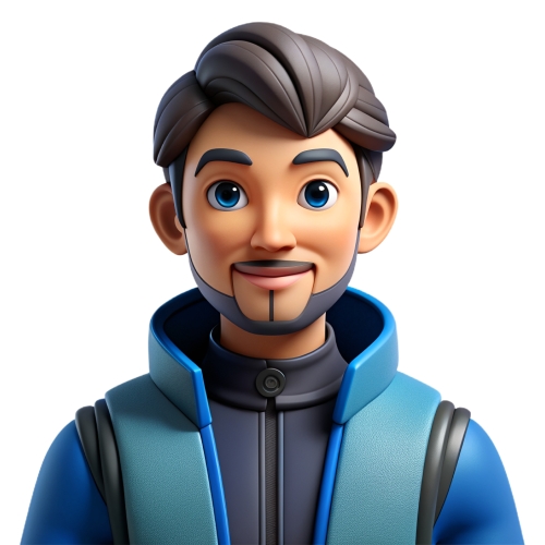 Men in futuristic fashion avatar people icon character cartoon