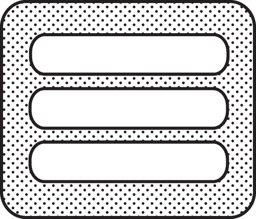 Menu icon sign symbol design