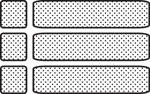 Menu icon sign symbol design