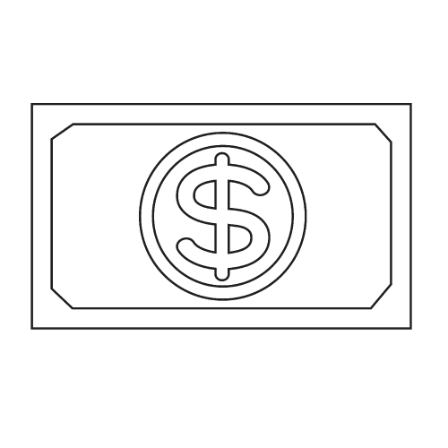 Money icon , coin icon