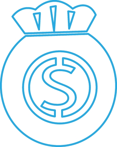 Money icon dollar sign design