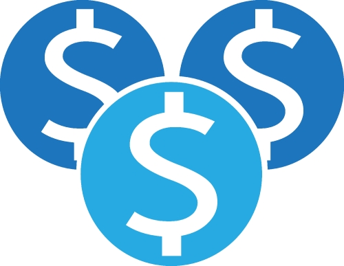 Money icon dollar sign design