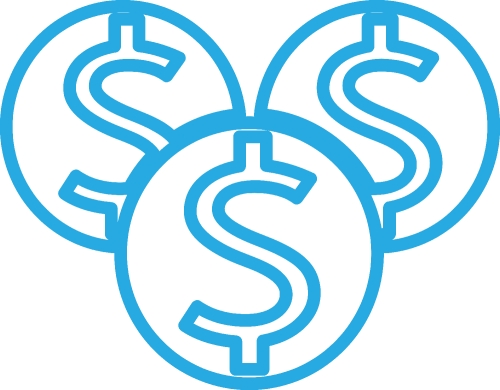 Money icon dollar sign design