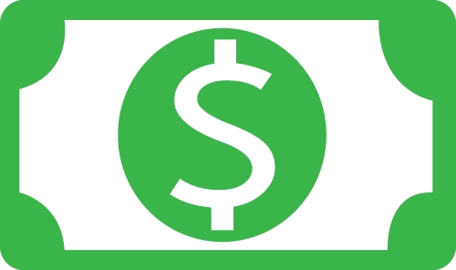 Money icon dollar sign design