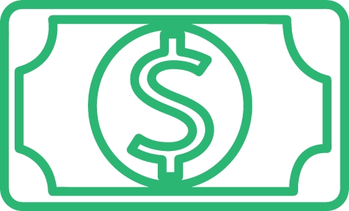 Money icon dollar sign design