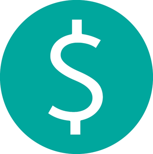 Money icon sign design