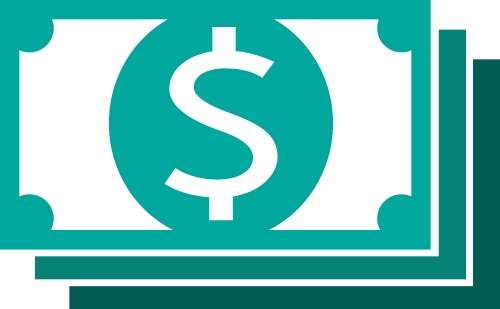 Money icon sign design