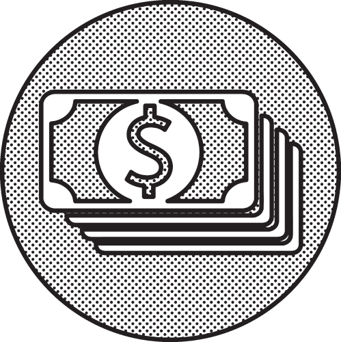 money icon sign symbol design