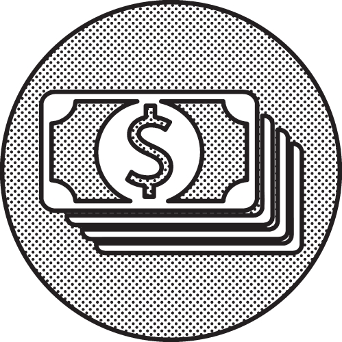 money icon sign symbol design