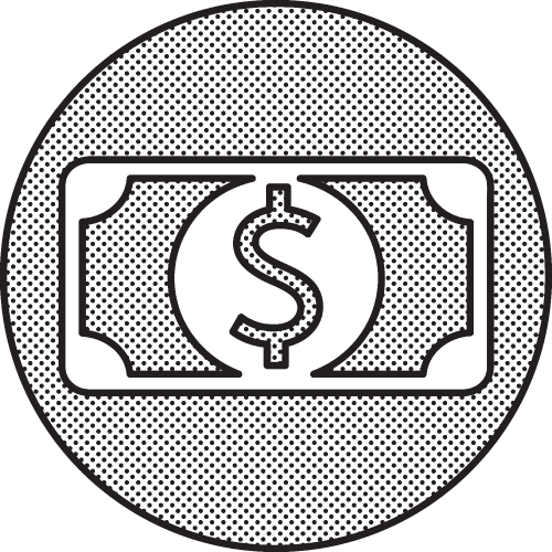 money icon sign symbol design