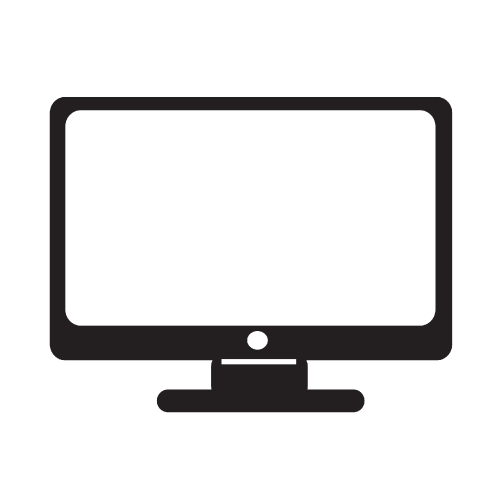 Monitor icon , display icon