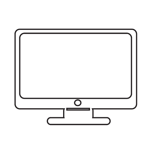 Monitor icon , display icon