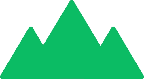 mountain icon sign design