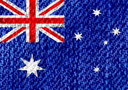 National flag of Australia themes idea design