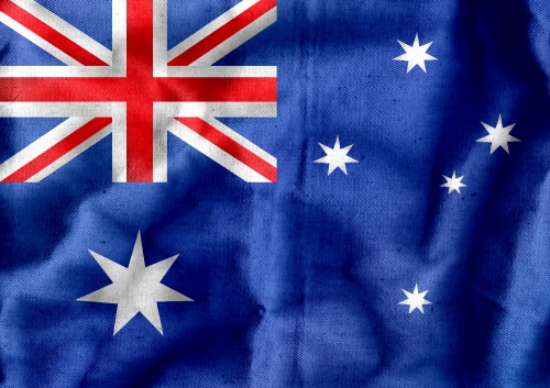 National flag of Australia themes idea design