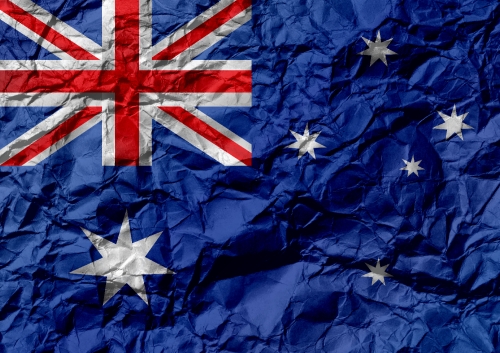 National flag of Australia themes idea design