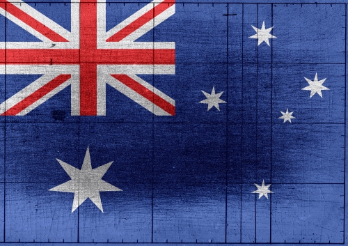 National flag of Australia themes idea design