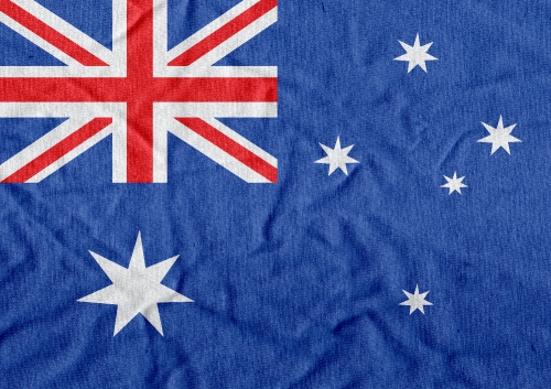 National flag of Australia themes idea design